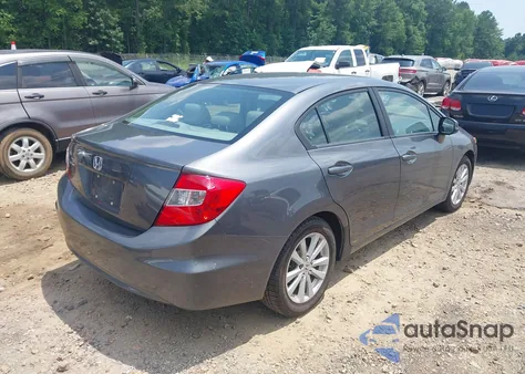 2012 Honda Civic Ex-L z USA, uszkodzony, nr VIN 2HGFB2F94CH328304